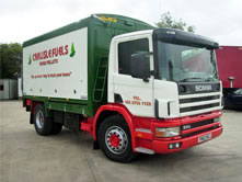 Muldoon Transport Systems - Wood Pellet Rigid Vehicle