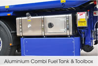 Aluminium Combi Fuel Tank and Toolbox