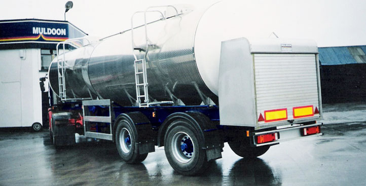 Muldoon Transport Systems - Milk Tanker Trailer