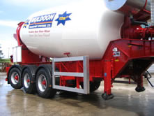 Muldoon Transport Systems - Steer Mixer Trailer