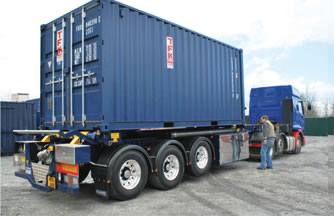 Muldoon Transport Systems - Tipping SDU Skeletal Trailer