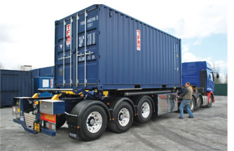 Muldoon Transport Systems - Tipping SDU Skeletal Trailer